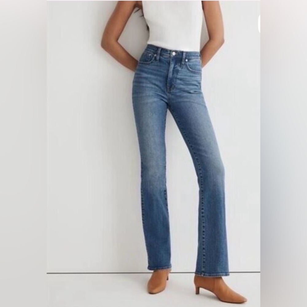 Madewell Skinny Flare Jeans Women's Size 23 w/ 30 Inch Inseam Blue 23x30